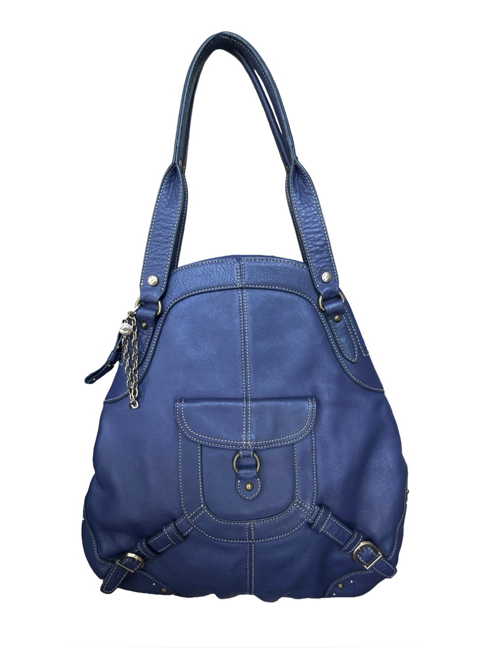 Hayden Harnett Vintage Ana Cobalt Blue Hobo Bag